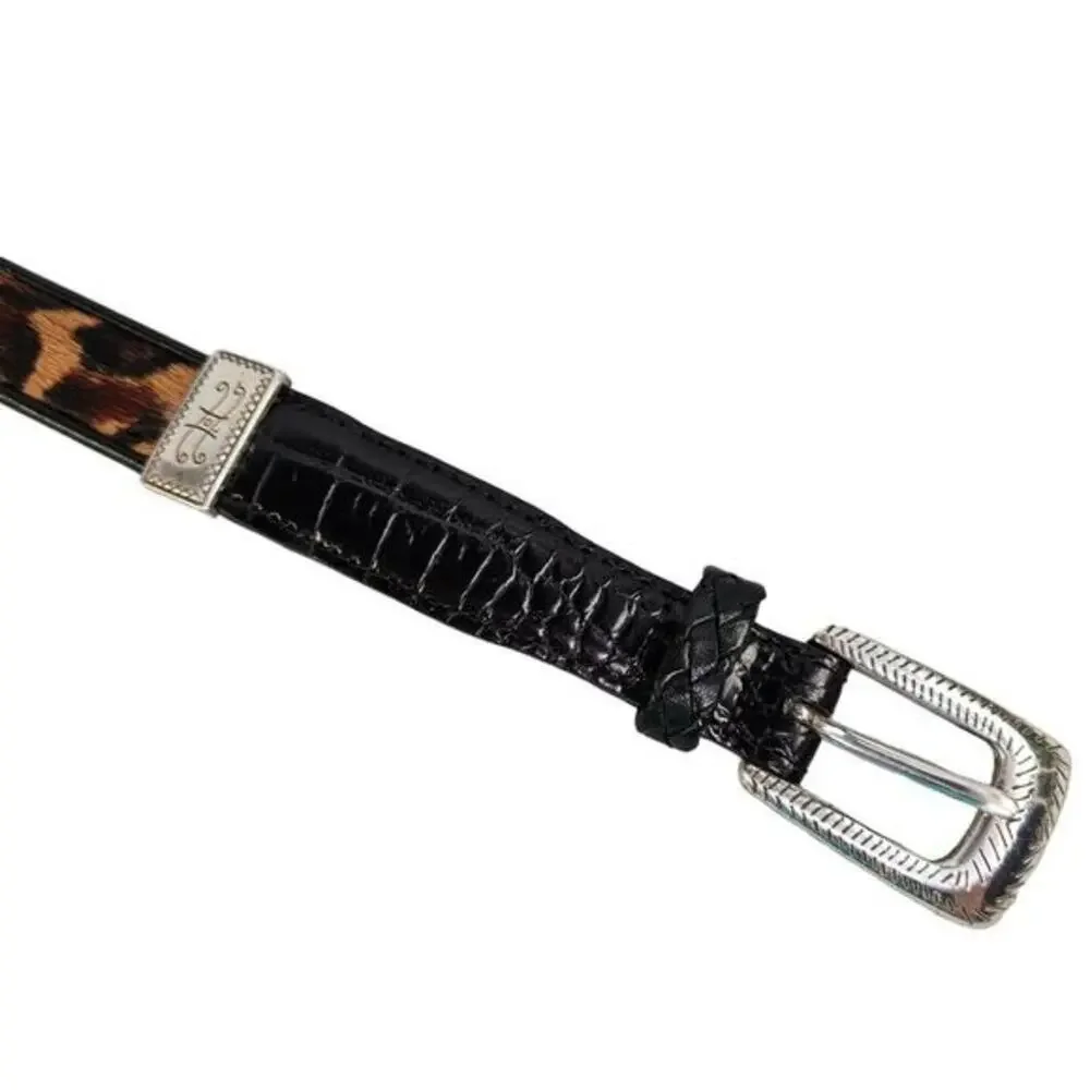 Brighton black leather